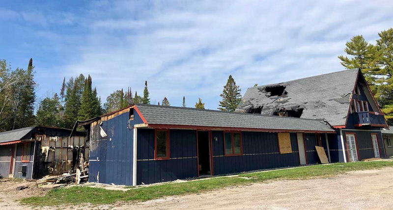 Four Seasons Motor Lodge - Post-Fire Photo (newer photo)